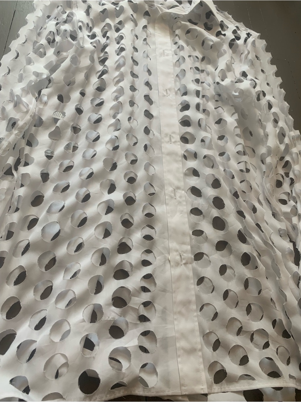 Maison Margiela "Cut Out" longsleeve shirt - Picture 2 of 13